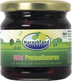 Bio-Wildpreiselbeeren im Glas - jetzt online kaufen bei Natur.com