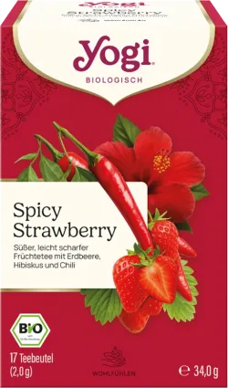 Bio-Yogi-Tee Spicy Strawberry - jetzt online kaufen bei Natur.com