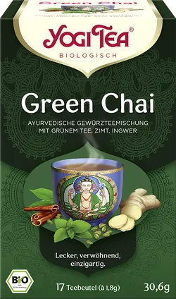 Bio-Yogi-Tee Green Chai im Beutel - jetzt online kaufen bei Natur.com
