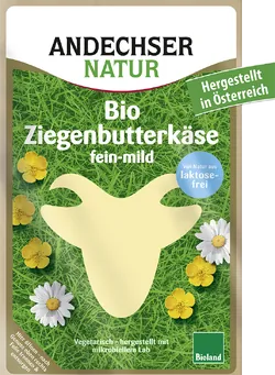 Bio-Ziegen-Butterkäse laktosefrei geschnitten - jetzt online kaufen bei Natur.com