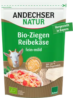 Bio-Ziegen-Reibekäse - jetzt online kaufen bei Natur.com