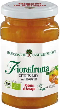 Bio-Zitrus-Ingwer-Fruchtaufstrich Fiordifrutta - jetzt online kaufen bei Natur.com