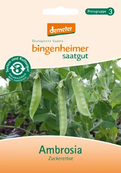 Bio-Zuckererbsen Ambrosia Saatgut - jetzt online kaufen bei Natur.com