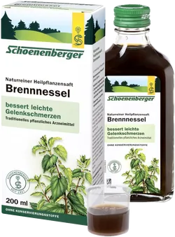 Brennnesselsaft von Schoenenberger - jetzt online kaufen bei Natur.com