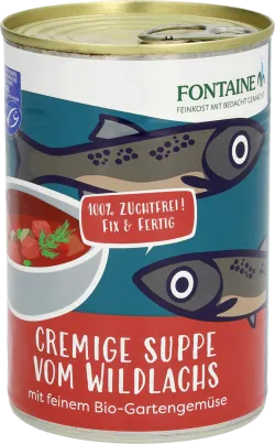 Cremige Wildlachs-Suppe - jetzt online kaufen bei Natur.com