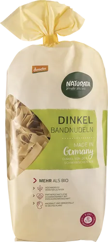 Bio-Dinkel-Bandnudeln - jetzt online kaufen bei Natur.com