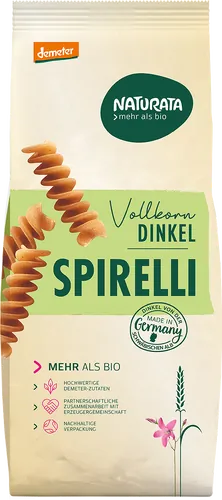 Bio-Dinkel-Vollkorn-Spirelli - jetzt online kaufen bei Natur.com