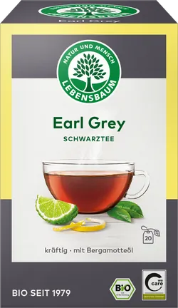 Bio-Schwarztee Earl Grey im Beutel - jetzt online kaufen bei Natur.com