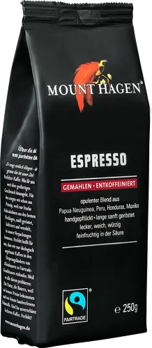 Bio-Espresso entkoffeiniert gemahlen - jetzt online kaufen bei Natur.com