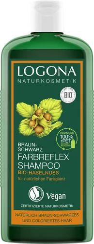 Farbreflex-Shampoo braun-schwarz mit Haselnuss - jetzt online kaufen bei Natur.com