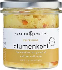 Bio-Blumenkohl fermentiert mit Kurkuma - jetzt online kaufen bei Natur.com