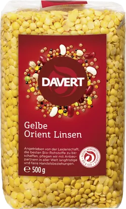 Bio-Gelbe Orient-Linsen - jetzt online kaufen bei Natur.com