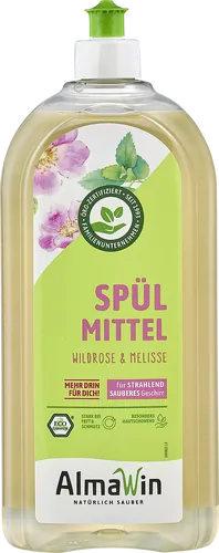Geschirrspülmittel mit Wildrose & Melisse - jetzt online kaufen bei Natur.com
