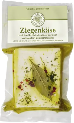 Bio-Griechischer Käse aus Ziegenmilch in Kräutermarinade - jetzt online kaufen bei Natur.com