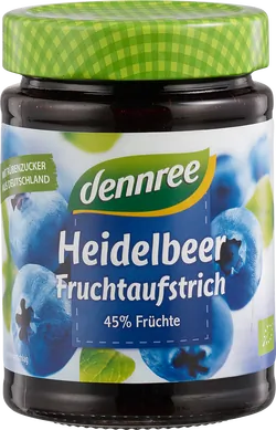 Bio-Heidelbeer-Fruchtaufstrich - jetzt online kaufen bei Natur.com