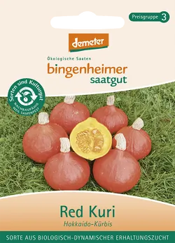 Bio-Hokkaido-Kürbis Red Kuri Saatgut - jetzt online kaufen bei Natur.com