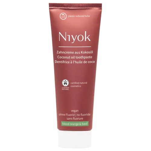 Kokosöl-Zahncreme mit Blutorange & Basilikum - jetzt online kaufen bei Natur.com