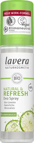 Deospray Refresh mit Limette von lavera - jetzt online kaufen bei Natur.com