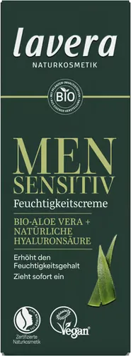 Lavera Feuchtigkeitscreme sensitiv für Männer - jetzt online kaufen bei Natur.com
