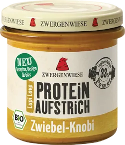 Bio-Brotaufstrich LupiLove Protein mit Zwiebeln & Knoblauch kaufen - Natur.com