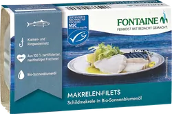 Makrelenfilets ohne Haut in Sonnenblumenöl - jetzt online kaufen bei Natur.com