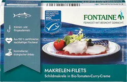 Makrelenfilets in Tomaten-Curry-Creme - jetzt online kaufen bei Natur.com