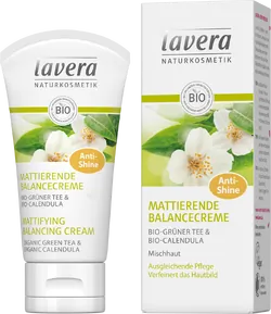 Mattierende Balancecreme mit grünem Tee & Calendula - jetzt online kaufen bei Natur.com