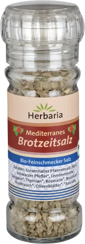 Bio-Mediterranes Brotzeitsalz in der Gewürzmühle - jetzt online kaufen bei Natur.com