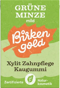 Minz-Kaugummi zur Zahnpflege mit Xylit - jetzt online kaufen bei Natur.com