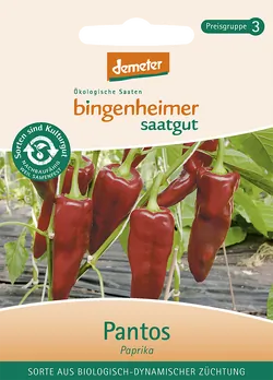 Bio-Paprika Pantos Saatgut - jetzt online kaufen bei Natur.com