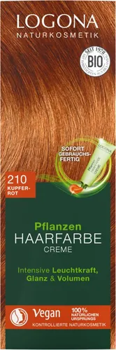 Pflanzen-Haarfarbe-Creme kupferrot - jetzt online kaufen bei Natur.com