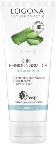 Reinigungsmilch 3 in 1 mit Aloe Vera & Rose - jetzt online kaufen bei Natur.com