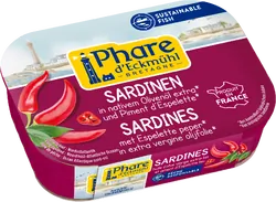 Sardinen in Olivenöl mit Piment d'Espelette - jetzt online kaufen bei Natur.com