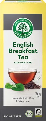 Bio-Schwarztee English Breakfast im Beutel - jetzt online kaufen bei Natur.com
