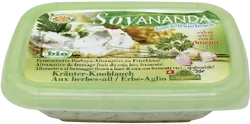 Soja-Frischkäse-Ersatz mit Kräutern & Knoblauch - jetzt online kaufen bei Natur.com