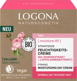 Aktiv glättende Tagescreme mit Rose und Apfelsamen - jetzt online kaufen bei Natur.com