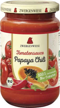 Bio-Tomatensauce mit Papaya & Chili - jetzt online kaufen bei Natur.com