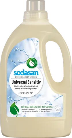 Flüssiges Universal-Waschmittel sensitiv - jetzt online kaufen bei Natur.com