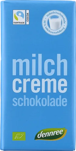 Bio-Vollmilchschokolade mit Milchcremefüllung - jetzt online kaufen bei Natur.com