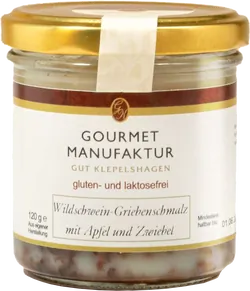 Wildschwein-Griebenschmalz mit Äpfeln & Zwiebeln - jetzt online kaufen bei Natur.com