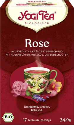 Bio-Yogi-Tee Rose im Beutel - jetzt online kaufen bei Natur.com