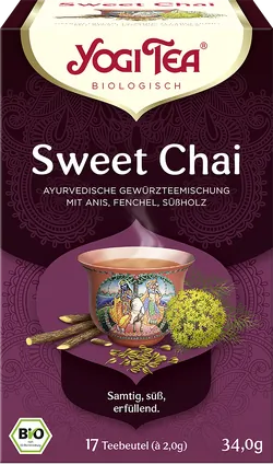 Bio-Yogi-Tee Sweet Chai im Beutel - jetzt online kaufen bei Natur.com