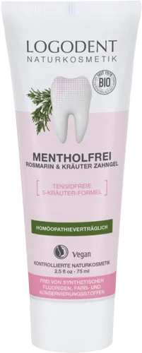 Zahngel mit Rosmarin & Kräutern mentholfrei - jetzt online kaufen bei Natur.com