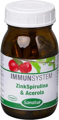 Zink-Spirulina-Acerola-Kapseln - jetzt online kaufen bei Natur.com