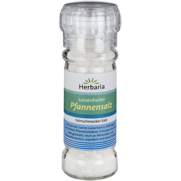 Produktbild: Luisenhaller Pfannensalz in der Gewürzmühle