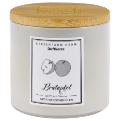 Rapswachskerze Bratapfel