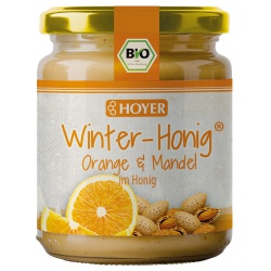 Winterhonig mit Orange & Mandel