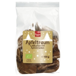 Lebkuchen mit Apfelstücken