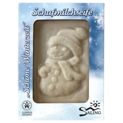 Schafmilchseife Schneemann