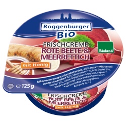 Frischcreme mit Rote Bete & Meerrettich aus Bayern